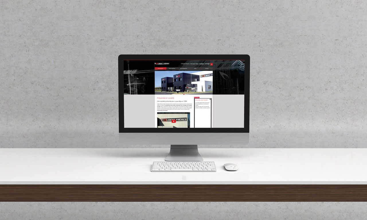 Nouveau site internet de Hubert Frères