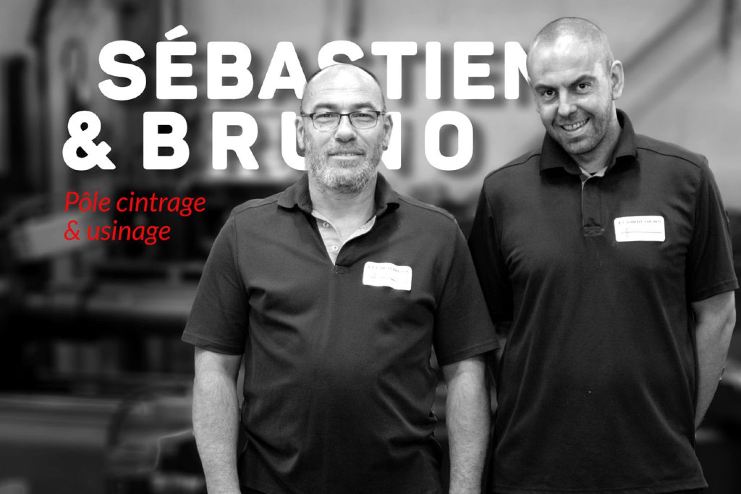 Sébastien et Bruno de chez Hubert Frères