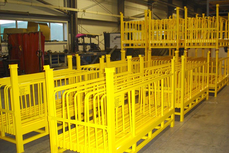 Rack de transport pour pare-brise SNCF