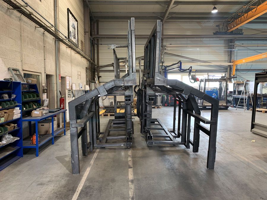 Châssis de machine à abricots